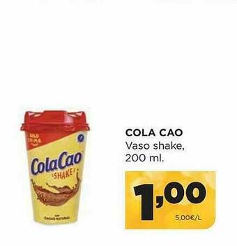 Alimerka Cola Cao Vaso Shake oferta