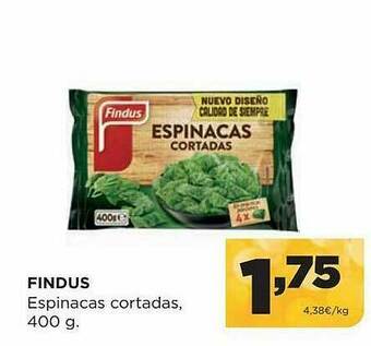 Alimerka Findus Espinacas Cortadas oferta