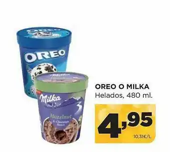 Alimerka Oreo O Milka Helados oferta