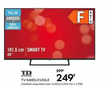 Carrefour Td Tv K40dlx14gle oferta