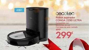 Carrefour Cecotec Robot Aspirador Conga 2290 Ultra oferta