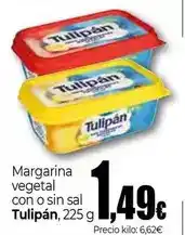 Unide Supermercados Tulipán - margarina vegetal con o sin sal oferta