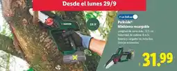 Lidl Parkside - miniherr reargable oferta