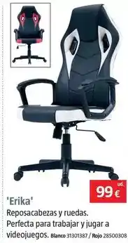 Bauhaus Silla de oficina 'erika' oferta