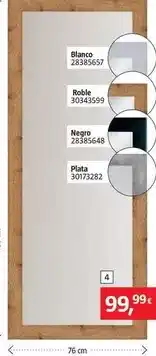 Bauhaus Espejo 'xxl genova' oferta