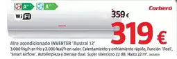 Bauhaus Corberó - aire acondicionado inverter 'austral 12' oferta