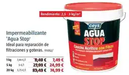 Bauhaus Ceys - impermeabilizante 'agua stop' oferta