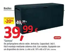 Bauhaus Baul 'samoa' oferta