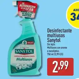 ALDI Sanytol - desinfectante multiusos oferta