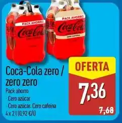 ALDI Coca-cola - zero oferta