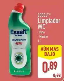 ALDI Esselt - limpiador wc oferta