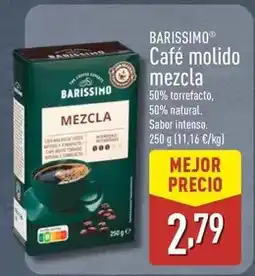 ALDI Barissimo - cafe molido mezcla oferta
