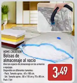 ALDI Home creation - bolsas de almacenaje al vacio oferta