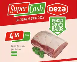 Supermercados Deza Lomo de cerdo por piezas oferta