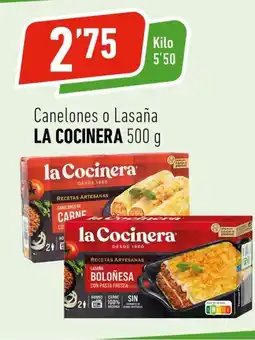 Supermercados Deza LA COCINERA Canelones o Lasaña oferta