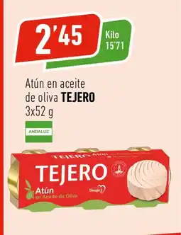 Supermercados Deza TEJERO Atún en aceite de oliva oferta