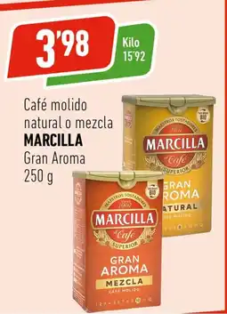 Supermercados Deza MARCILLA Café molido natural o mezcla oferta