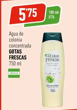 Supermercados Deza GOTAS FRESCAS Agua de colonia concentrada oferta