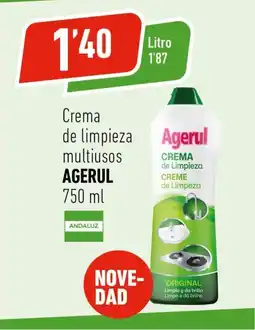 Supermercados Deza AGERUL Crema de limpieza multiusos oferta