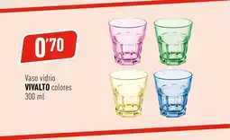 Supermercados Deza VIVALTO Vaso vidrio oferta