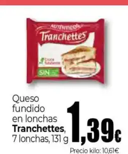UDACO TRANCHETTES Queso fundido en lonchas oferta