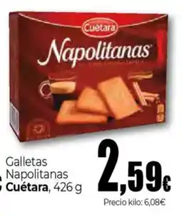 UDACO CUÉTARA Galletas Napolitanas oferta