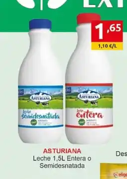 Supermercados Extremadura ASTURIANA Entera o Semidesnatada oferta