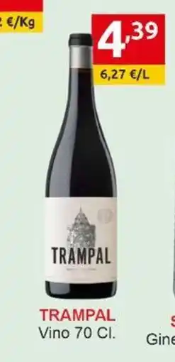 Supermercados Extremadura TRAMPAL Vino oferta