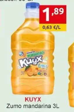 Supermercados Extremadura KUYX Zumo naranja oferta