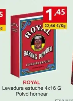 Supermercados Extremadura ROYAL Levadura estuche oferta