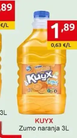 Supermercados Extremadura KUYX Zumo naranja oferta