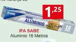 Supermercados Extremadura IFA SABE Aluminio 16 Metros oferta