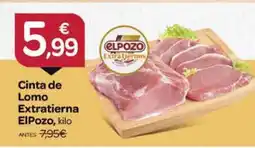 Supermercados El Jamón ELPOZO Cinta de Lomo Extratierna oferta