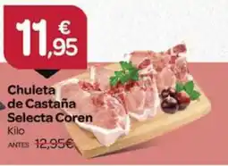 Supermercados El Jamón Chuleta de Castaña Selecta Coren oferta