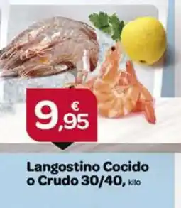 Supermercados El Jamón Langostino Cocido oferta