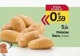 Supermercados El Jamón Patatas Saco oferta