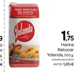Supermercados El Jamón YOLANDA Harina Rebozar oferta