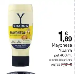 Supermercados El Jamón YBARRA Mayonesa oferta