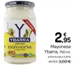 Supermercados El Jamón YBARRA Mayonesa oferta