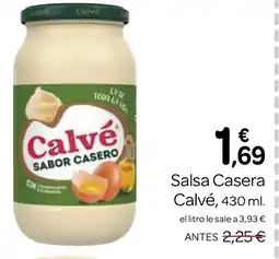 Supermercados El Jamón CALVÉ Salsa Casera oferta