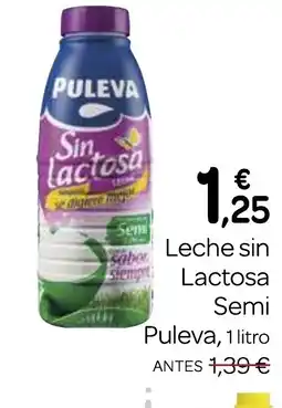 Supermercados El Jamón PULEVA Leche sin Lactosa Semi oferta