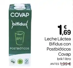 Supermercados El Jamón COVAP Leche Láctea Bifidus con Postbióticos oferta