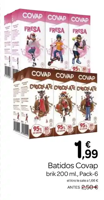 Supermercados El Jamón COVAP Batidos oferta