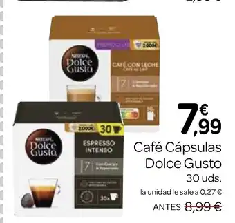 DOLCE GUSTO Café Cápsulas
