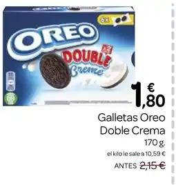 Supermercados El Jamón Galletas Oreo Doble Crema oferta