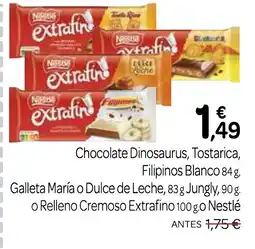 Supermercados El Jamón Chocolate Dinosaurus, Tostarica, Filipinos Blanco oferta