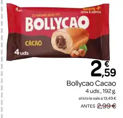 Supermercados El Jamón BOLLYCAO Cacao oferta