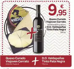Supermercados El Jamón CERRATO Queso Curado Viejoven oferta