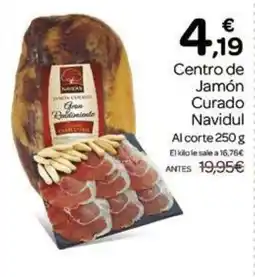 Supermercados El Jamón NAVIDUL Centro de Jamón Curado oferta