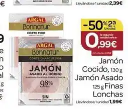Supermercados El Jamón Jamón Cocido oferta